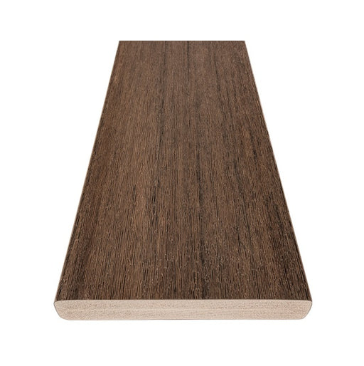 Composite Decking 1 in. x 6 in. x 20 ft. English Walnut Square Edge Board