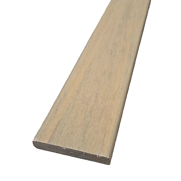 Composite Decking 1 in. x 6 in. x 20 ft. Tigerwood Square Edge Board 