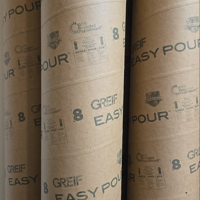 Concrete Form 8 in. x 12 ft. Cardboard Column Tube