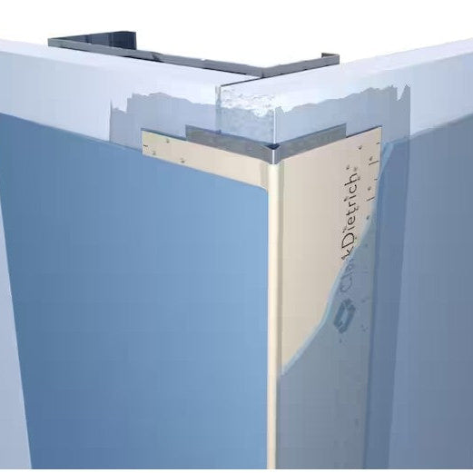 Corner Bead 1-38/ in. x 8 ft Galvanized Steel Paper-Faced Standard Leg Drywall