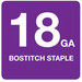 Crown Staple 1-1/2 in. x 7/32 in. 18-Gauge Glue Collated Bright Steel (3000 Pieces)