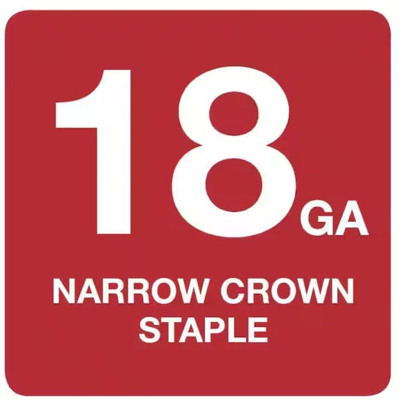 Crown Staple 1/4 in. x 1-1/4 in. 18-Gauge Glue Collated  (2500 Pieces)