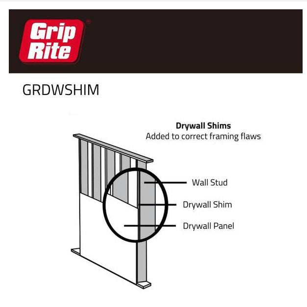 3.75 ft. Shim Drywall (100-Bundle)
