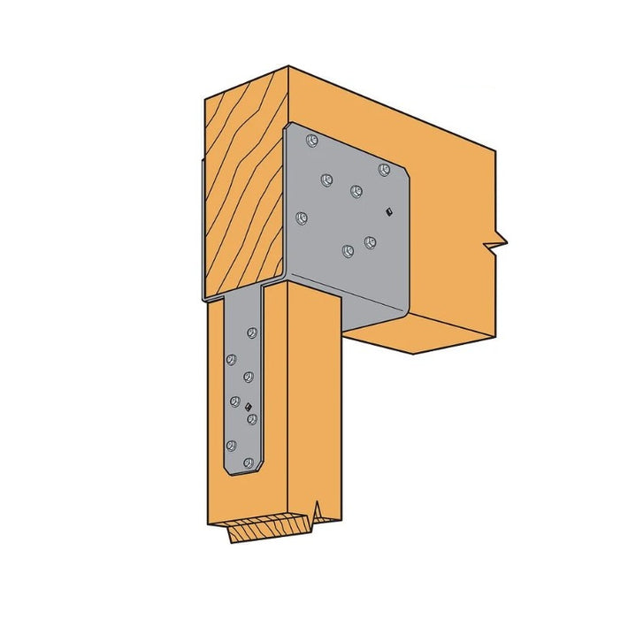 Post Bracket 6x4 in ECCQ64SDS2.5 End Column Cap SDS 2