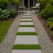 French Grey Veranostone Garden Stone – Modern Concrete Paver for Pathways