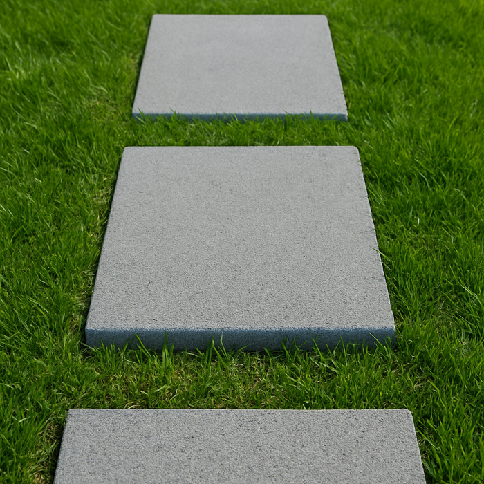 16x16 Grey Concrete Veranostone Paver – Slip-Resistant Garden Stone