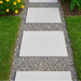 Granada White Textured Stepping Stone – Durable 24x24 Concrete Paver