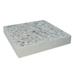 Granada White Concrete Stepping Stone – Square Aggregate Finish for Modern Outdoor Spaces