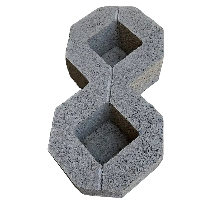 Grid Paver 23-1/2 in x 15-3/4 in Turfstone Concrete