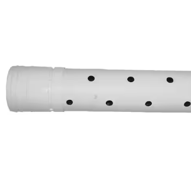 HDPE Pipe 3 in. x 10 ft. Triplewall Perforated 