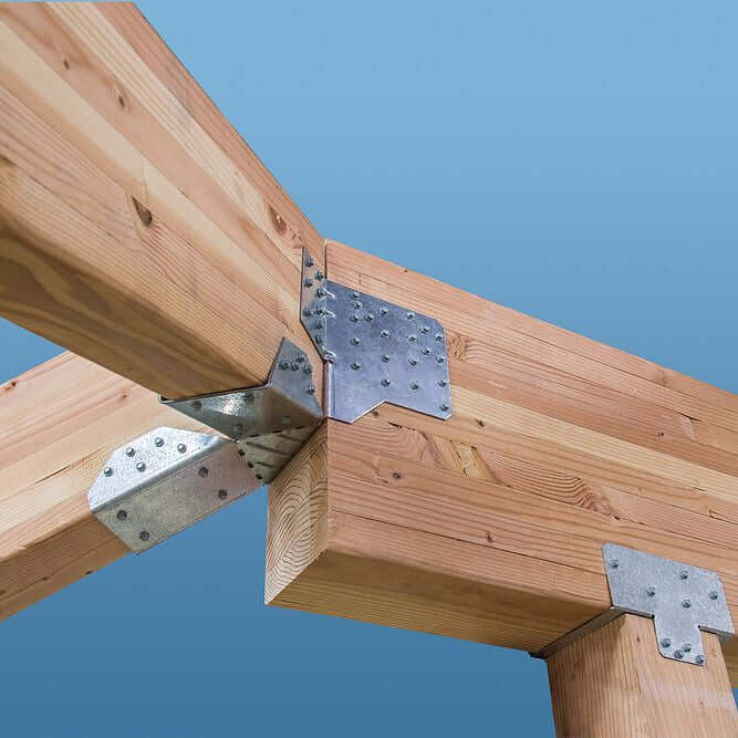 Timber Ridge Connector Hip-Ridge Connector HHRC44 Face-Mount Galvanaized