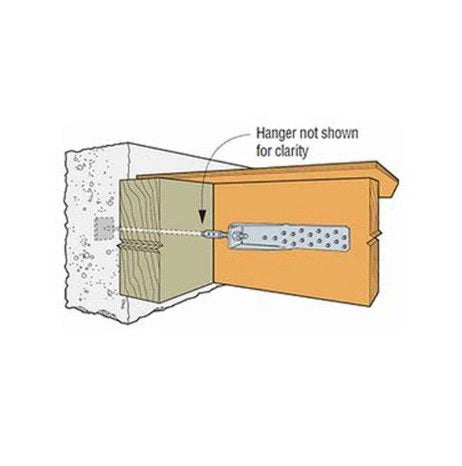 Metal Strap 12-3/8 in HTT4 Tension Tie Glavanized 3