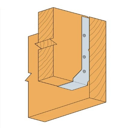 Joist Hanger 4x12 in HUCQ412-SDS Flange Face-Mount Galvanized 2