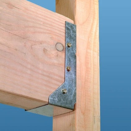 Joist Hanger 4x12 in HUCQ412-SDS Flange Face-Mount Galvanized 3