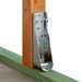 Holdown 11-5/16 in. HDUE5-SDS3 Predeflected Galvanized 14-Gauge w SDS Screws 
