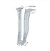 Joist Hanger 2-5/16x11-7/8 in ITS2.37/11.88 Top Flange I-Joist Galvanized 2