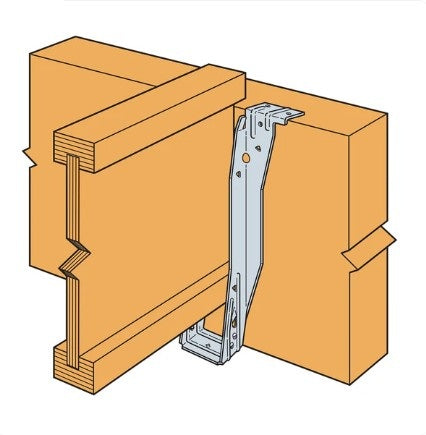 Joist Hanger 2-5/16x14 in  ITS2.37/14 Top Flange I-Joist Galvanized 4