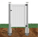 Insert Fence Post 5 in. x 5 in. x 106 in. Aluminium Gate Metal