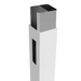 Insert Fence Post 5 in. x 5 in. x 106 in. Aluminium Gate Metal