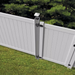 Insert Fence Post 5 in. x 5 in. x 106 in. Aluminium Gate Metal