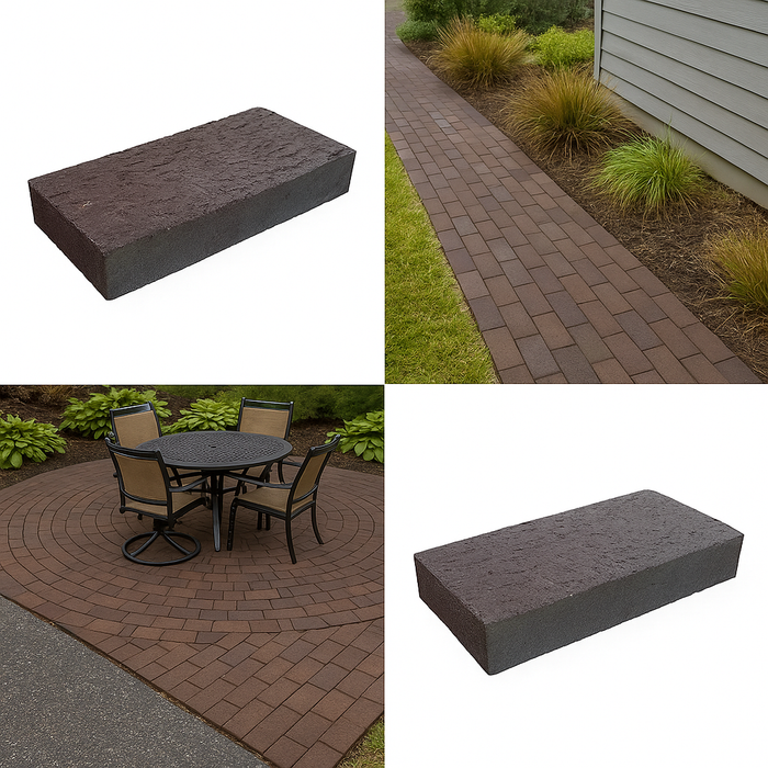 Pacific Clay Split Paver – Soft Light Ironspot Finish for Patios and Borders