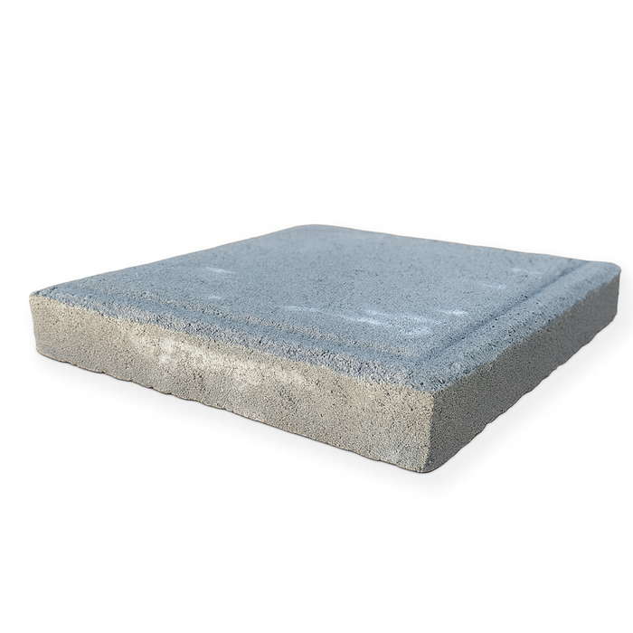 Natural Concrete Stepping Stone – Smooth Square Finish for Garden Walkways