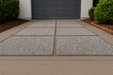 Neutral Grey Aggregate Concrete Stepping Stone – Contemporary Design for Outdoor Walkways