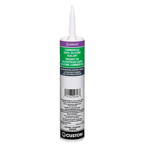 Oyster Gray Silicone Caulk - 10.1 oz (#386)