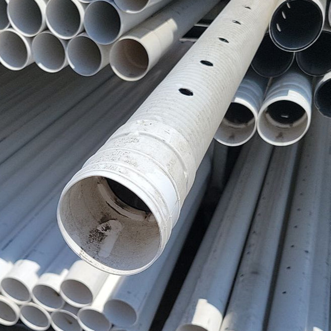 Pipe PVC 3 in. x 10 ft. S&D Perforated Bell 3