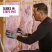 Batt R-19 23 in. x 93 in. (118.83 sq. ft.) Faced Fiberglass Insulation 