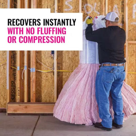 Batt R-30 16 in. x 48 in. (58.67 sq. ft.) Faced Fiberglass Insulation 