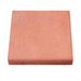 Red Concrete Stepping Stone – Smooth Square Finish for Gardens & Paths