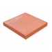 Bold Red Concrete Stepping Stone – Square Design for Garden Accents & Landscaping