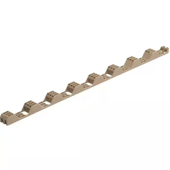 Roof Closure Strips Horizontal Plastic 24 in. (6-Pack) Cornered
