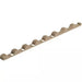 Roof Closure Strips Horizontal Plastic 24 in. (6-Pack) Cornered