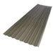 Roof Panel 26 in. x 8 ft. Corrugated PVC Solar Gray