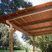 Roof Panel 26 in. x 8 ft. Corrugated Foam Polycarbonate Red Brick