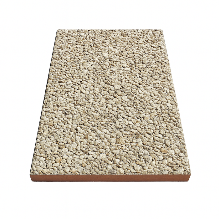 Santa Fe Buff Concrete Stepping Stone – Rectangle Aggregate Finish for Natural Outdoor Designs