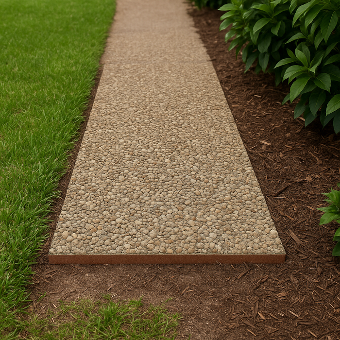 Santa Fe Buff Rectangle Paver – Durable Concrete Stepping Stone for Garden & Landscape Projects