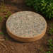 Santa Fe Buff 18" Round Concrete Stepping Stone – Aggregate Finish