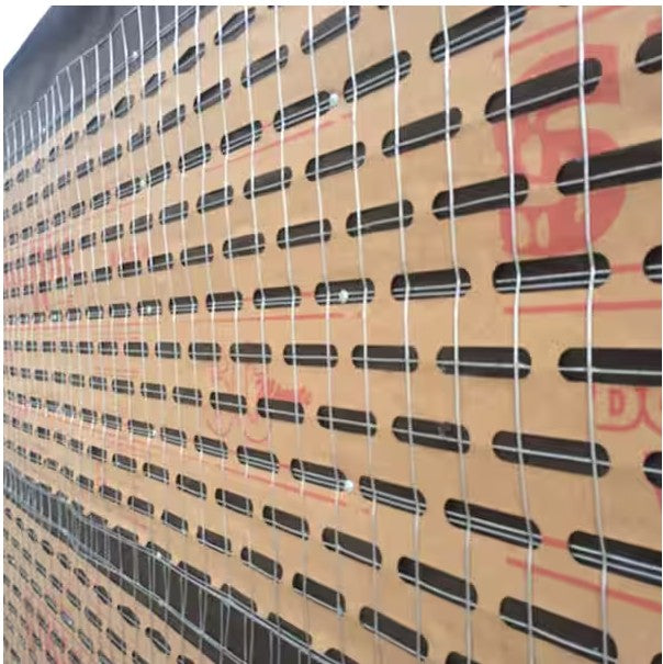 Concrete Forming Mesh 28 in. x 104 in. Single Paper Welded Wire Lath