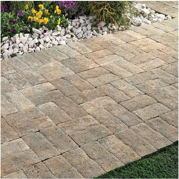 Paver 3-1/2 in. x 7 in. x 1-3/4 in. Winter Blend Concrete