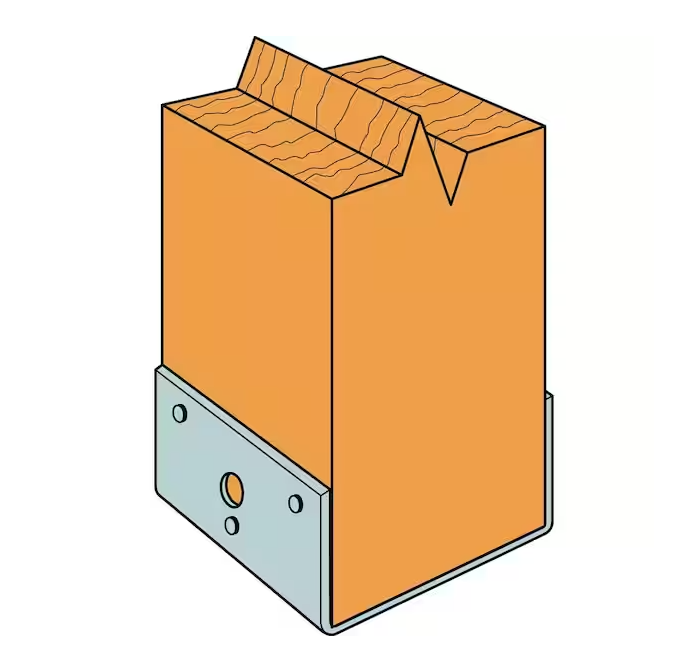 Simpson Strong-Tie BC60 6x Lumber ZMAX Galvanized