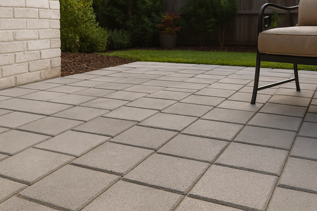 Hand Trowel Small Concrete Paver – Natural Finish for Landscaping Projects