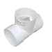 Tee PVC 3 in. S&D