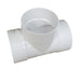 Tee PVC 4 in. S&D
