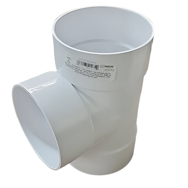 Tee PVC 4 in. S&D 1
