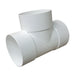 Tee PVC 6 in. S&D 1
