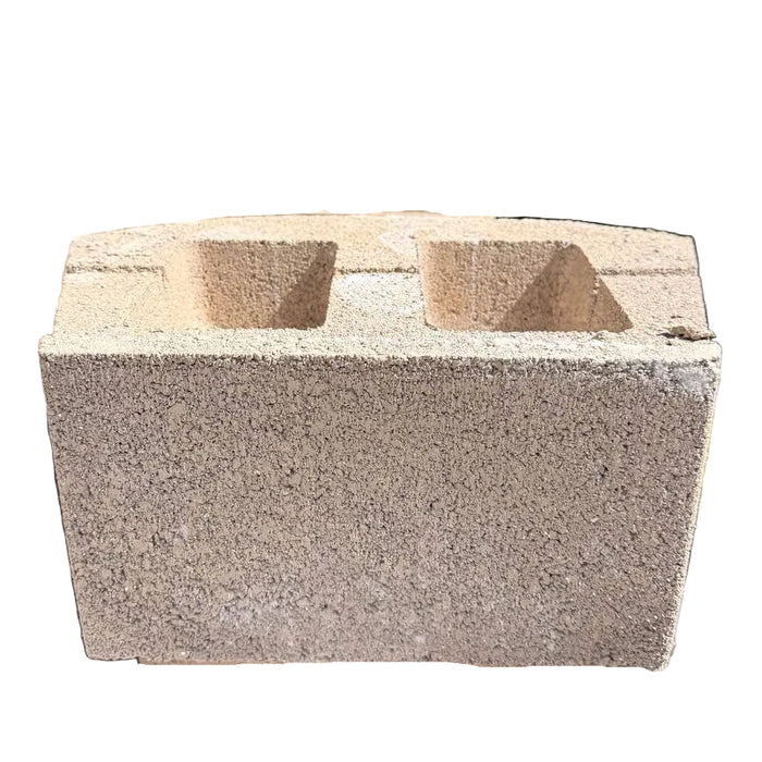 Wall Block 10 in. x 6 in. x 16 in. Tan Concrete