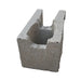 Wall Block 8 in. x 8 in. x 16 in. Bond Beam Grey S2S Split Concrete